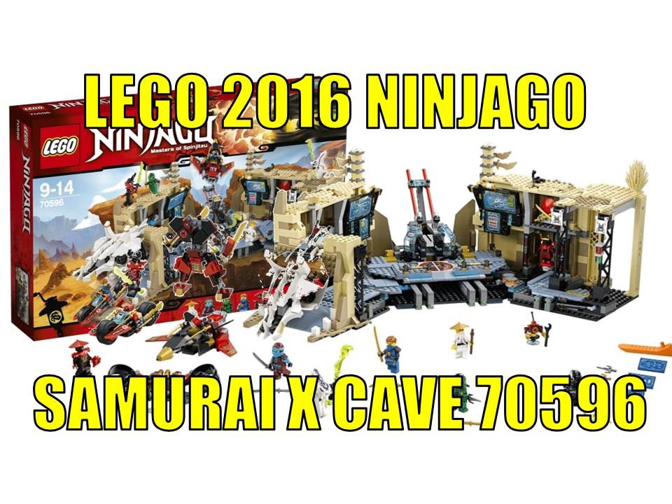 LEGO 2016 NINJAGO SAMURAI X CAVE CHAOS 70596 SET IMAGES NEWS