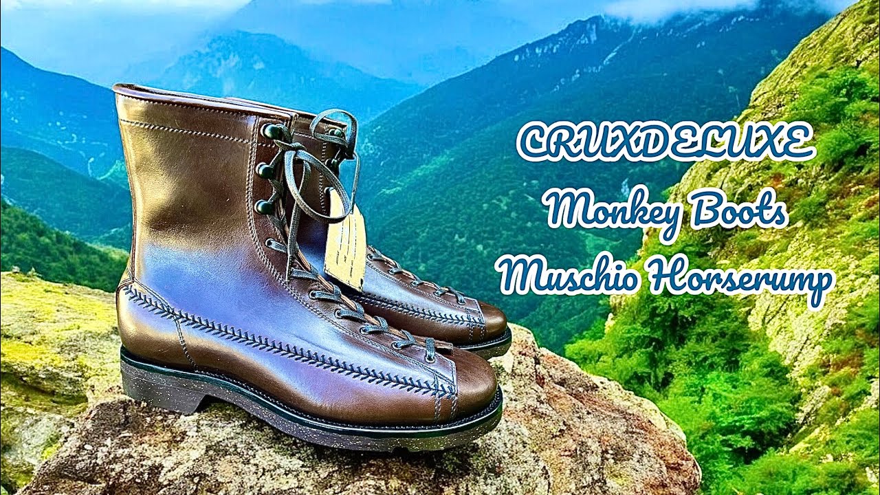 CRUX DELUXE Monkey Boots in MARYAM Muschio HORSERUMP