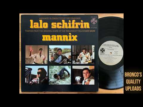 Lalo Schifrin – Mannix – Vinyl (Indianapolis Pressing, LP, Album