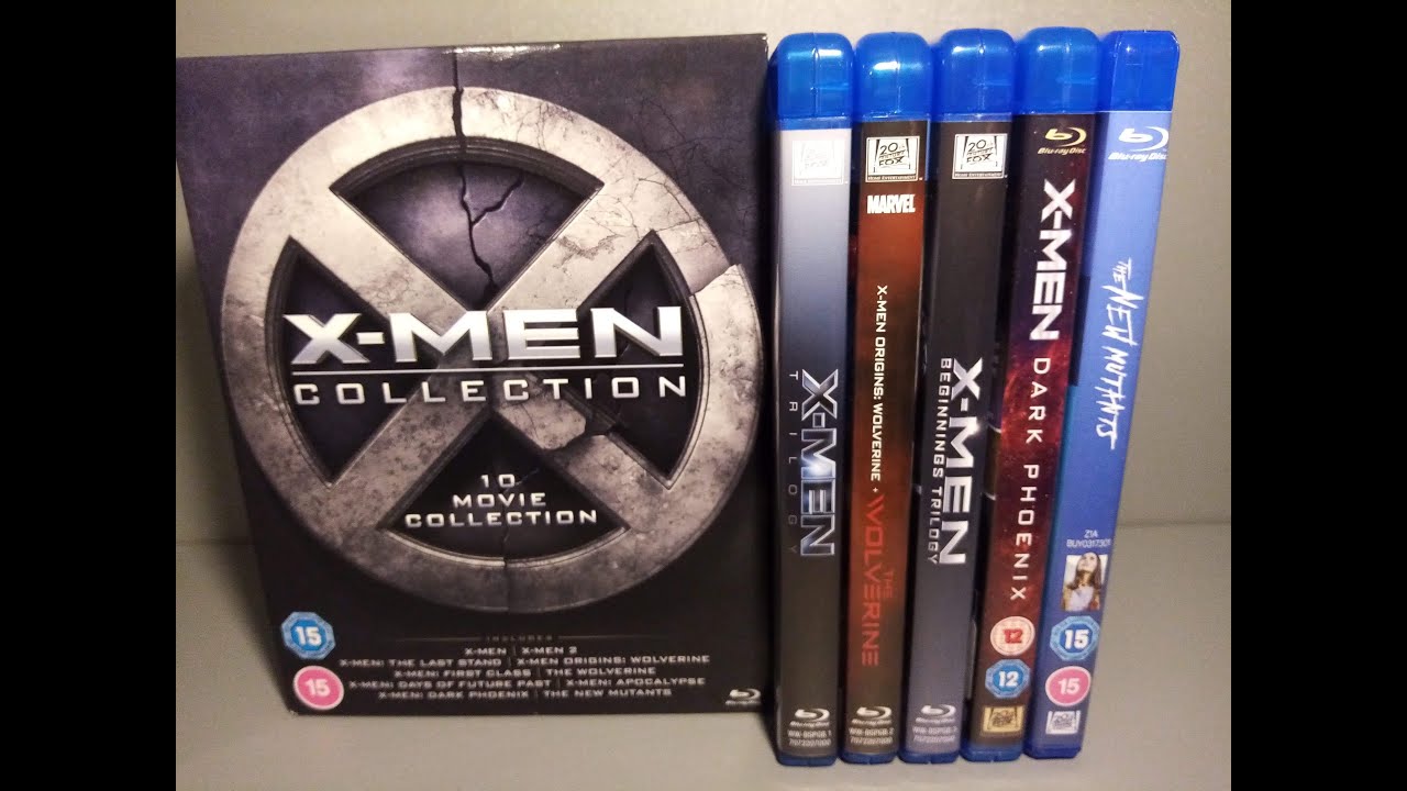 X-men Collection blu ray 2021 10 film set - YouTube