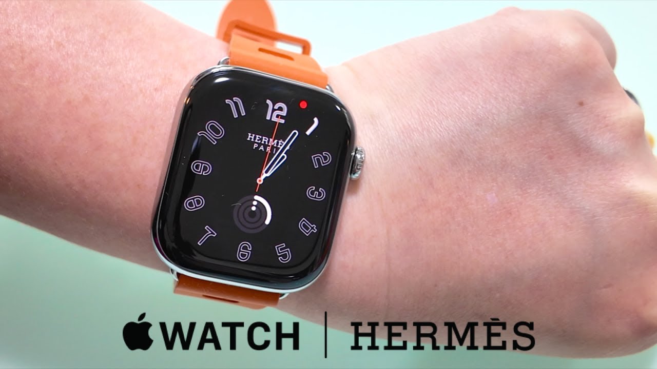 Apple Watch Hermès Series 10 UNBOXING | 42mm Silver Titanium Case