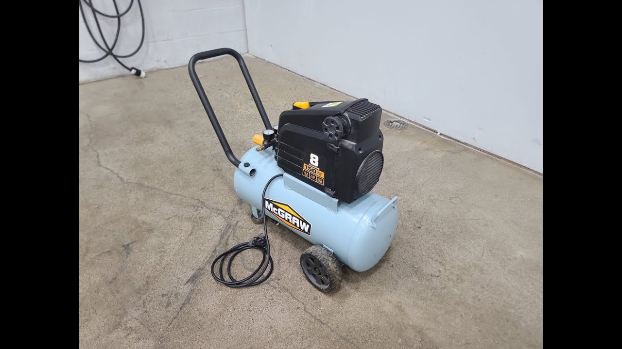 McGraw Oil-Free Portable Air Compressor | Boggs Equipment