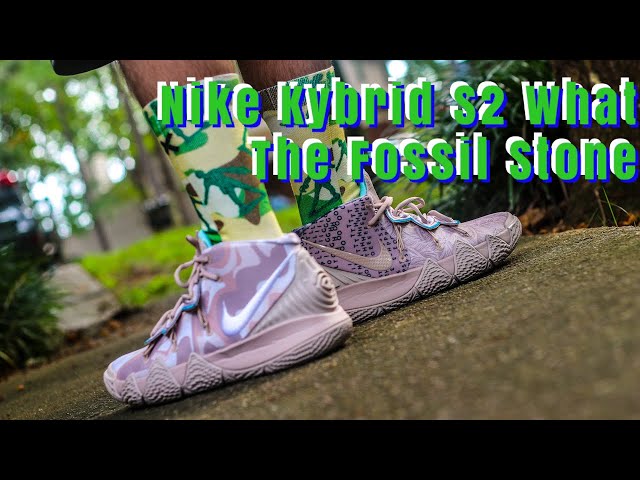 NIKE KYBRID S2 KYRIE HYBRID S2 WHAT THE FOSSIL STONE REVIEW & ON
