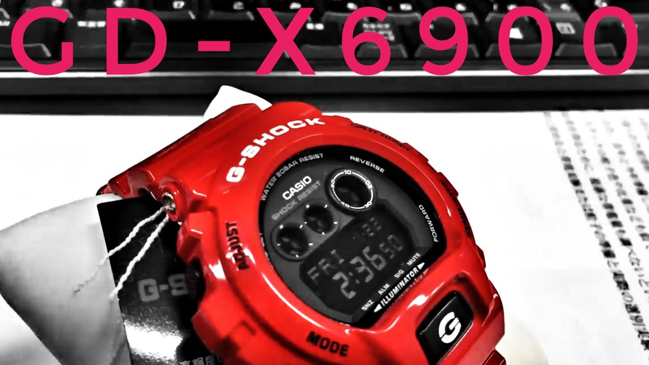 Some more on the GD-X6900 series G-Shock watch - YouTube