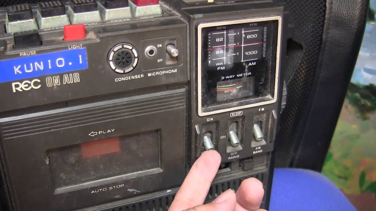 済 Sanyo Trans World Radio Model MR-4000 サンヨーラジカセ トランス