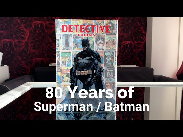 80 Years of Superman / Batman - Deluxe Edition Slipcase Set - YouTube