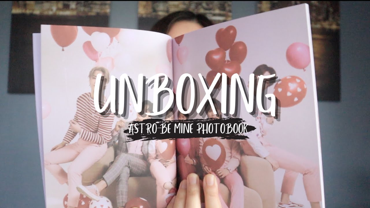 ASTRO BE MINE PHOTBOOK UNBOXING | Kye Sees - YouTube