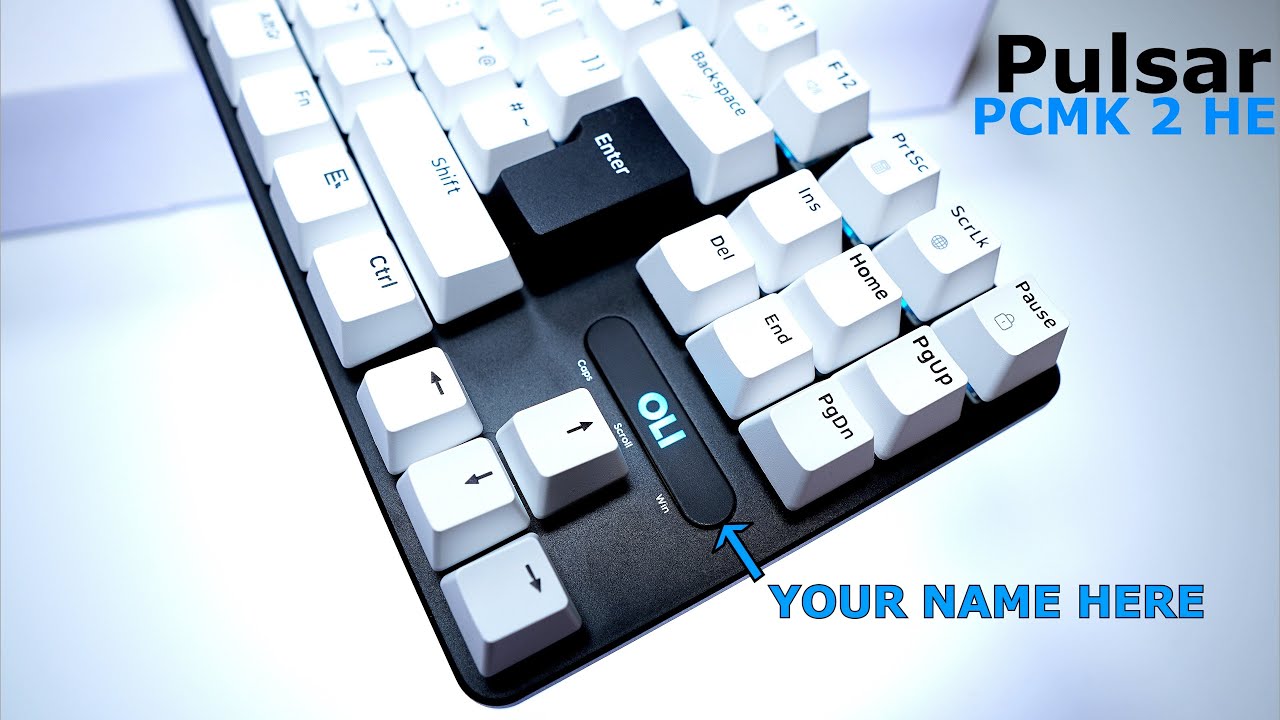 When 8000Hz Magnetic Keyboard Feels Awesome: Pulsar PCMK 2 HE TKL