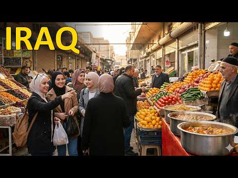 🇮🇶 Baghdad: Daily Life in Bustling Streets - Intense Bazaar Tour