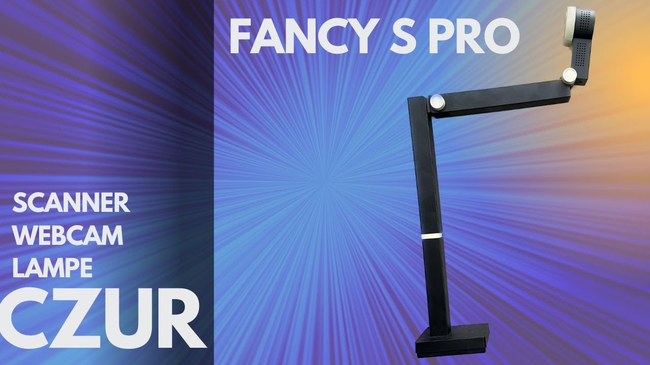 ❤️💡A scanner + webcam + lamp!? Test of the FANCY S PRO from