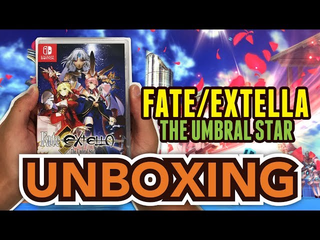 Fate/Extella: The Umbral Star (Nintendo Switch) Unboxing !! - YouTube
