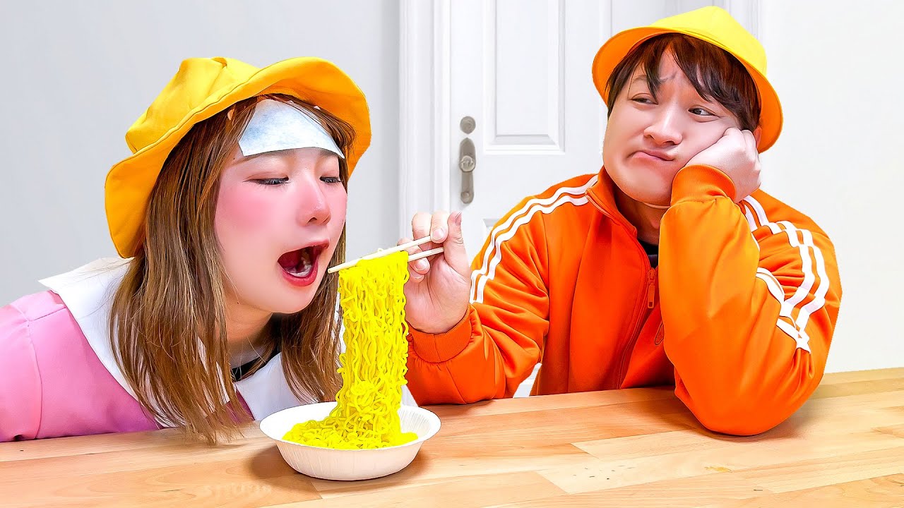 Skirt] My little sister has caught a cold! Mom's not around My