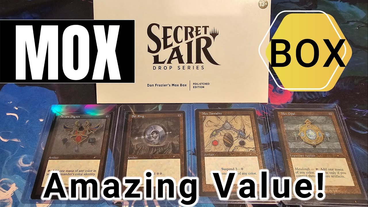Dan Frazier's Mox Box, Unraveling the Hidden Wonders of Etched