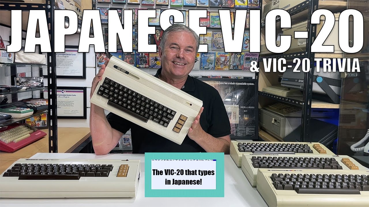 The RAREST VIC-20: Japanese VIC-1001 with Katakana Keys – All