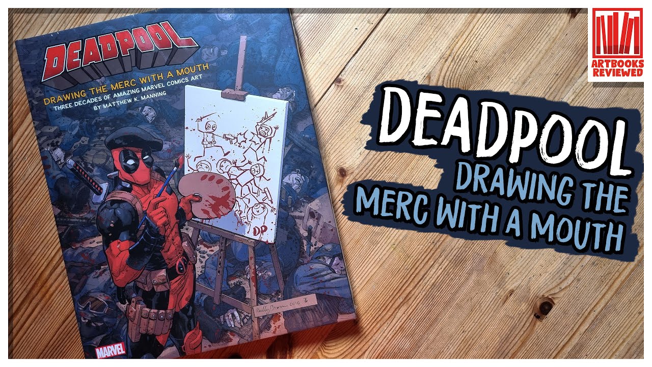 Deadpool - drawing the merc with a mouth - YouTube