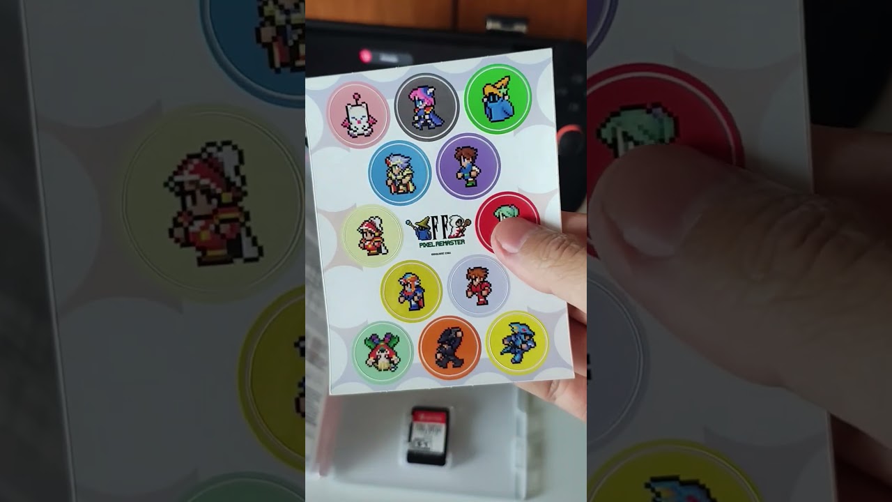 Final Fantasy I II III IV V VI COLLECTION Nintendo Switch - YouTube