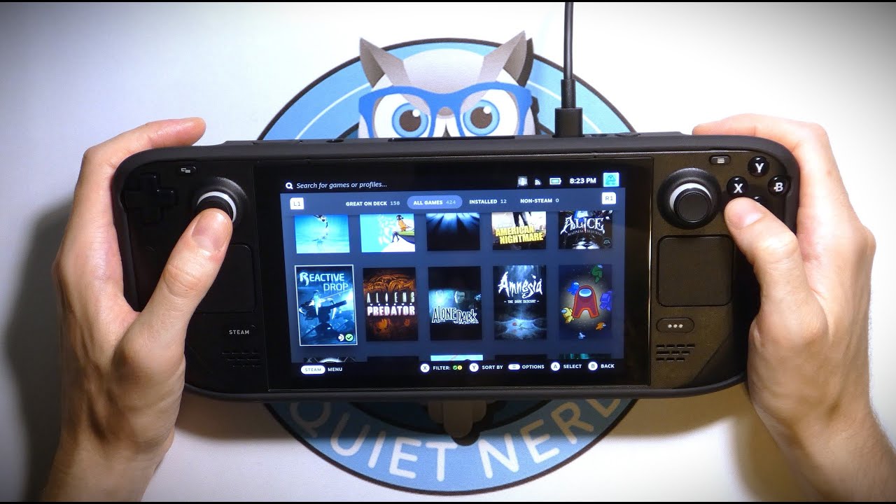 Steam Deck 64 GB Unboxing And Review + Gameplay Test - YouTube