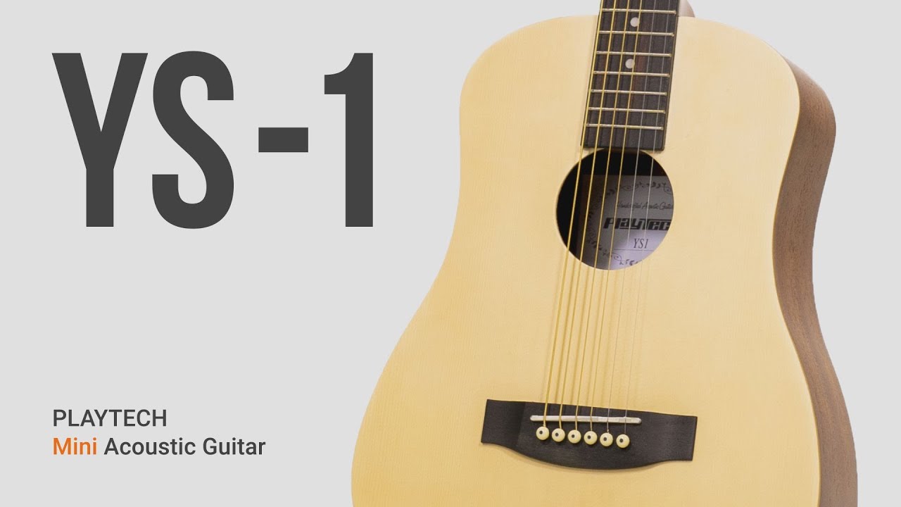 ミニアコースティックギター YS1 / PLAYTECH - YouTube