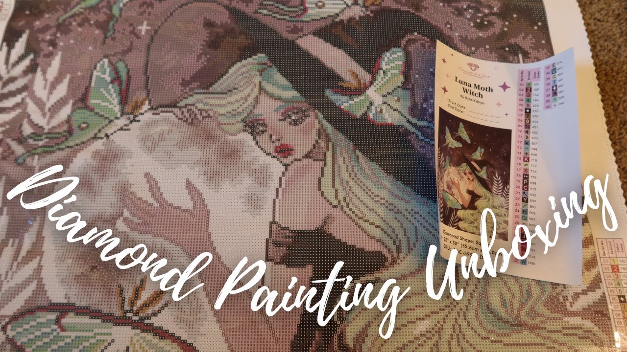 ダイヤモンドアートクラブ Luna Moth Witch Luna Moth Witch – Diamond