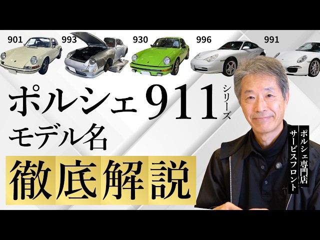 Explaining Porsche 911 model names] 930, 996, 991, etc. Solving