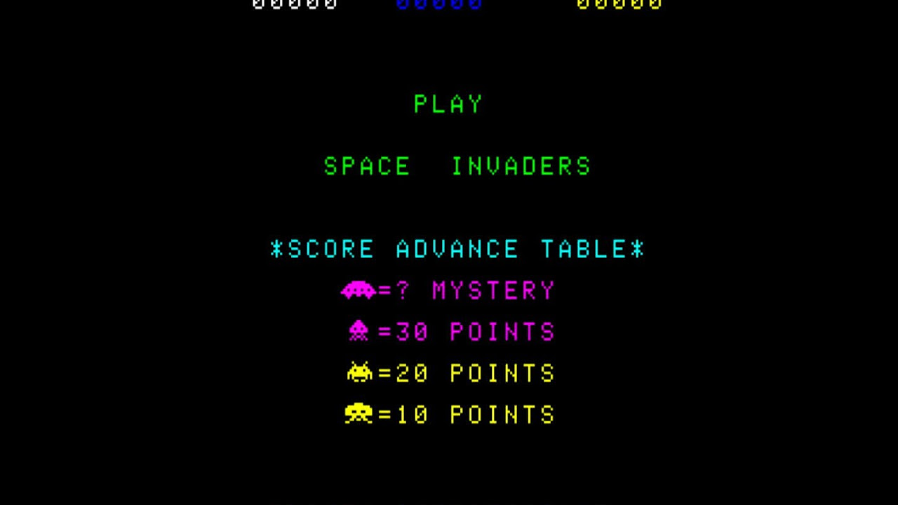 スペースインベーダー / Space Invaders 1978 DEMO - YouTube