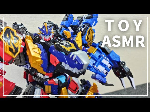 爽快な合体音が気持ちいい‼️🎵レックスカイザーD6 [最強恐竜ミニ