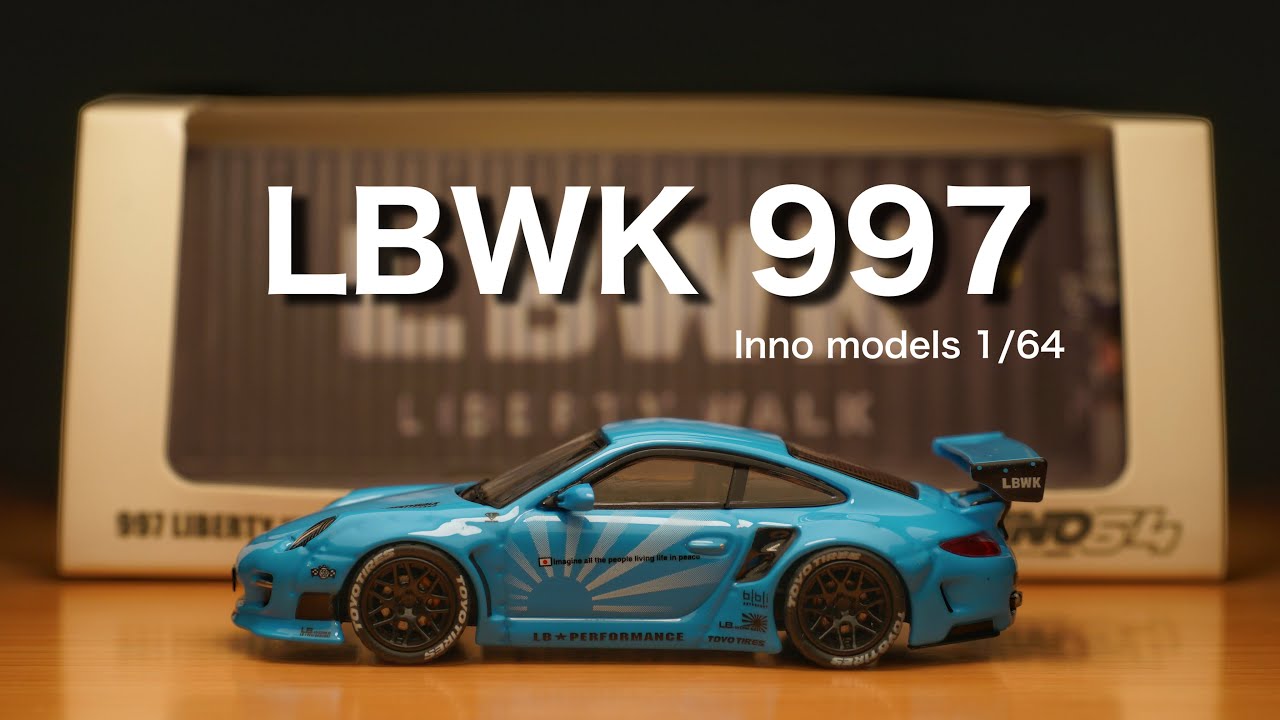 イノモデル Inno models 1/64 LBWK 997 PORSCHE diecast car ミニカー