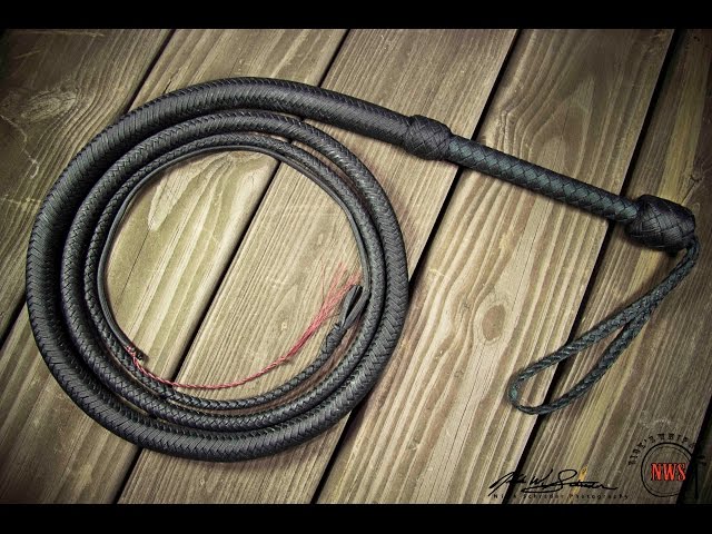 New Custom 8ft Bullwhip - YouTube