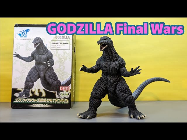 Godzilla Final Wars Figure【ゴジラファイナルウォーズ 組立式リアル