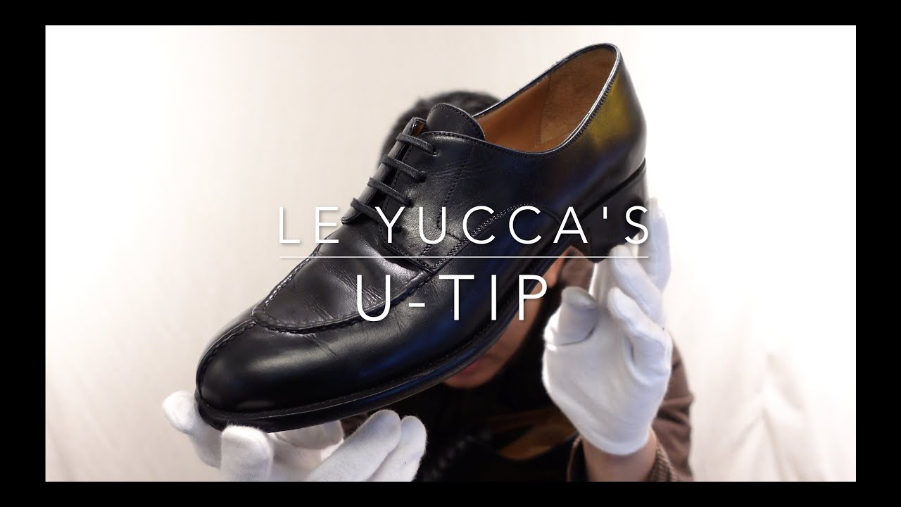 レユッカス ART.Y18711 Uチップ ブラック エンツォボナフェ製造 サイズ