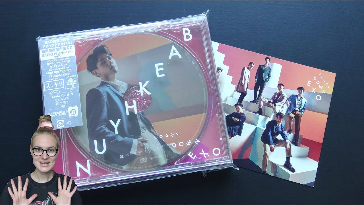 Unboxing EXO 1st Japanese Studio Album COUNTDOWN [Baekhyun Edition