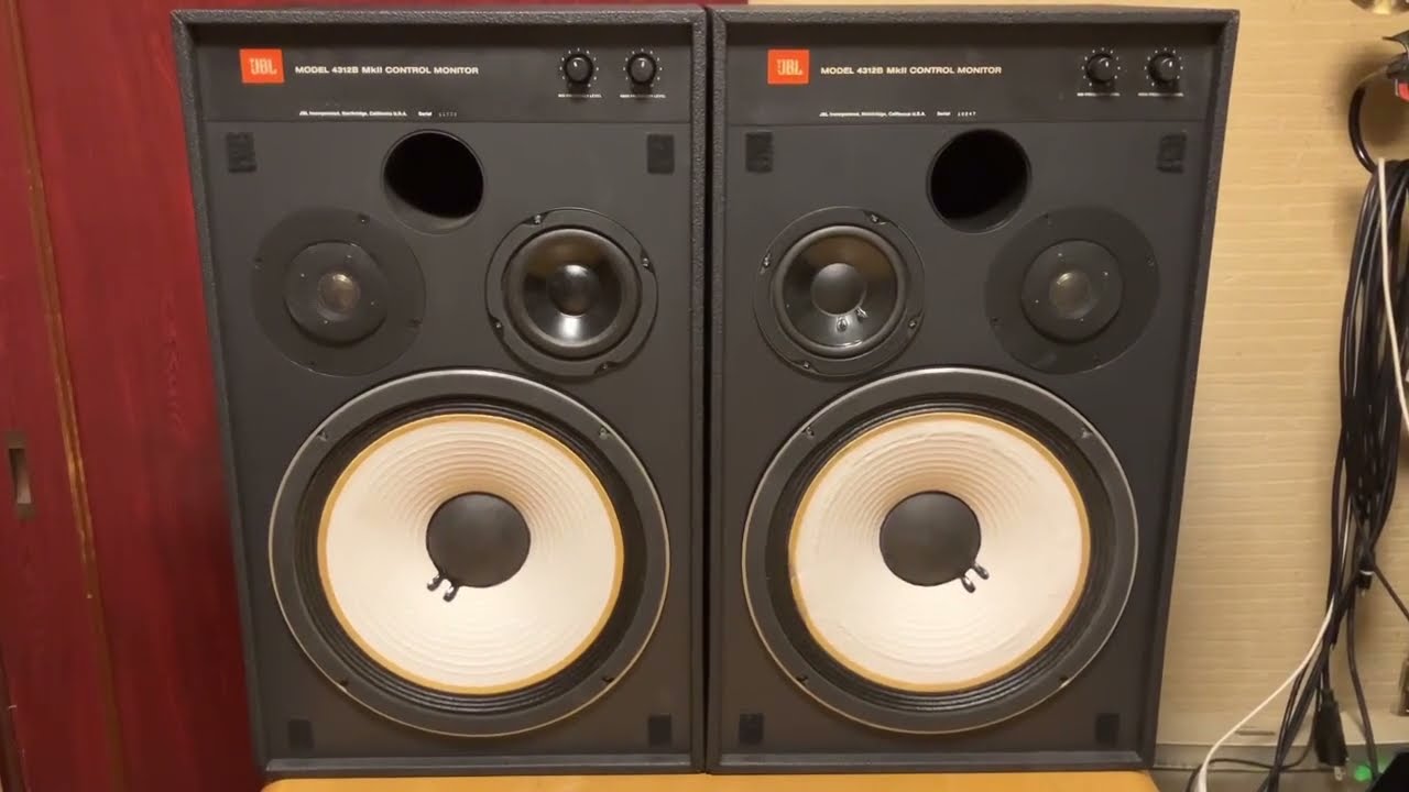 オーディオ試聴動画 JBL 4312B mk2 改 ジムラン 米国スピーカー ②