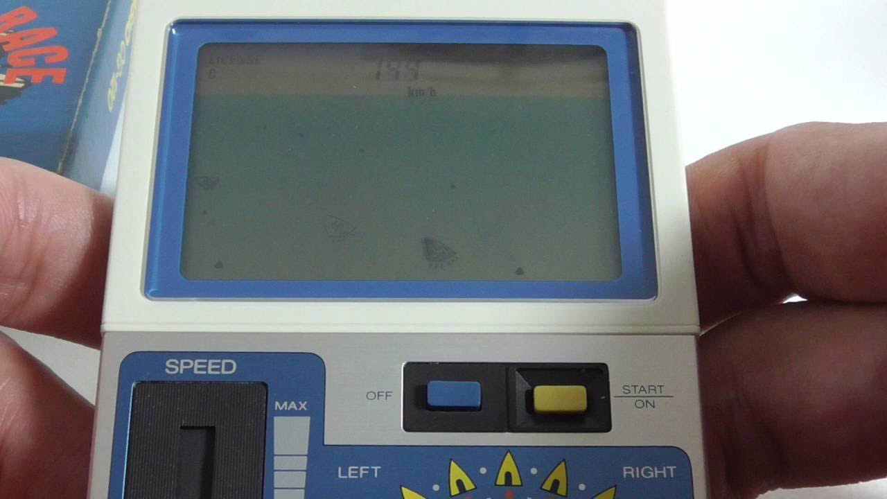 18163 CASIO LCD Game Motorboat Race CG-120 - YouTube