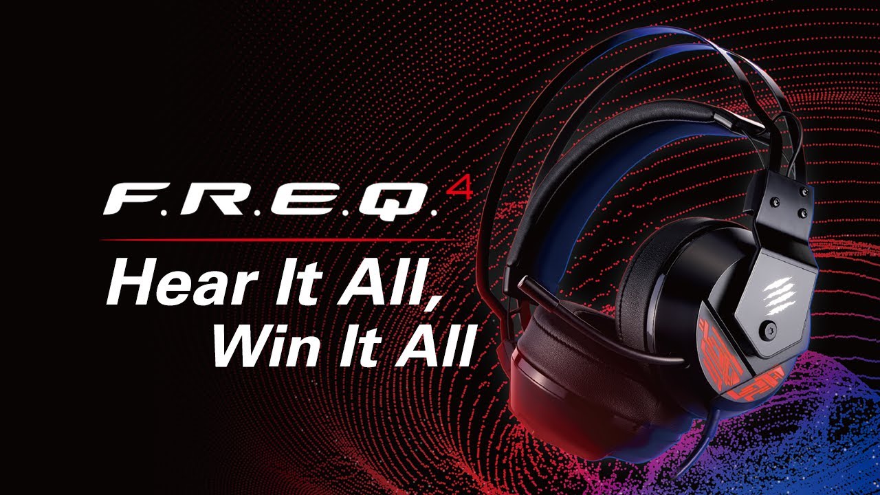 F.R.E.Q. 4 ゲーミングステレオヘッドセット-MAD CATZ