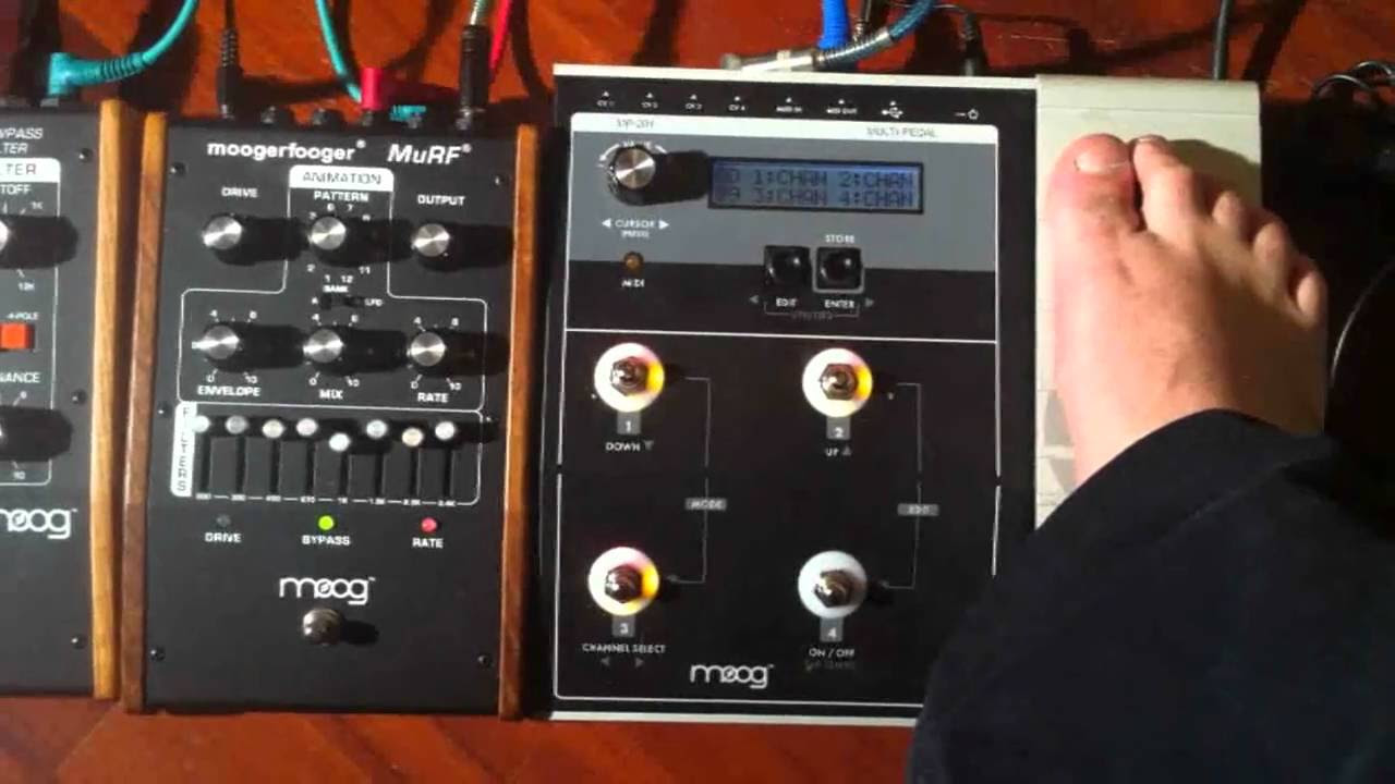MP-201 Multi-Pedal - Basic MIDI Applications - YouTube