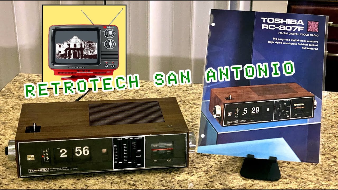 TOSHIBA ラジオ RC-807F 1972年 1972年 TOSHIBA 東芝 RC807F