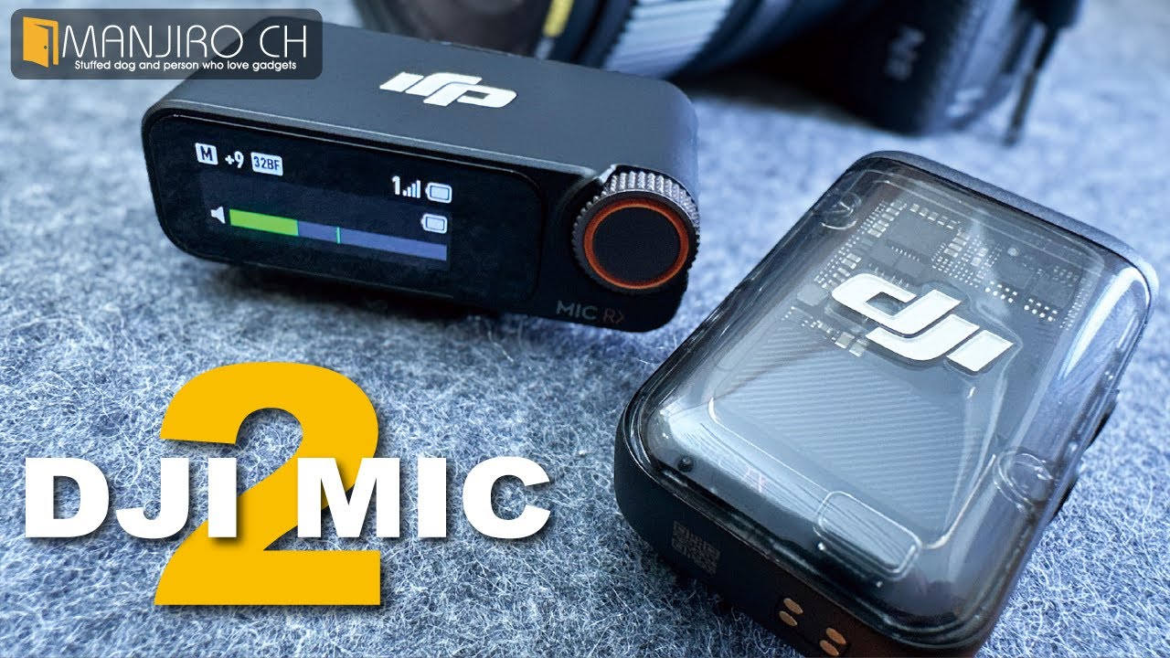 DJI ワイヤレスマイクの新製品】DJI Mic 2 詳細・完全レビュー - YouTube