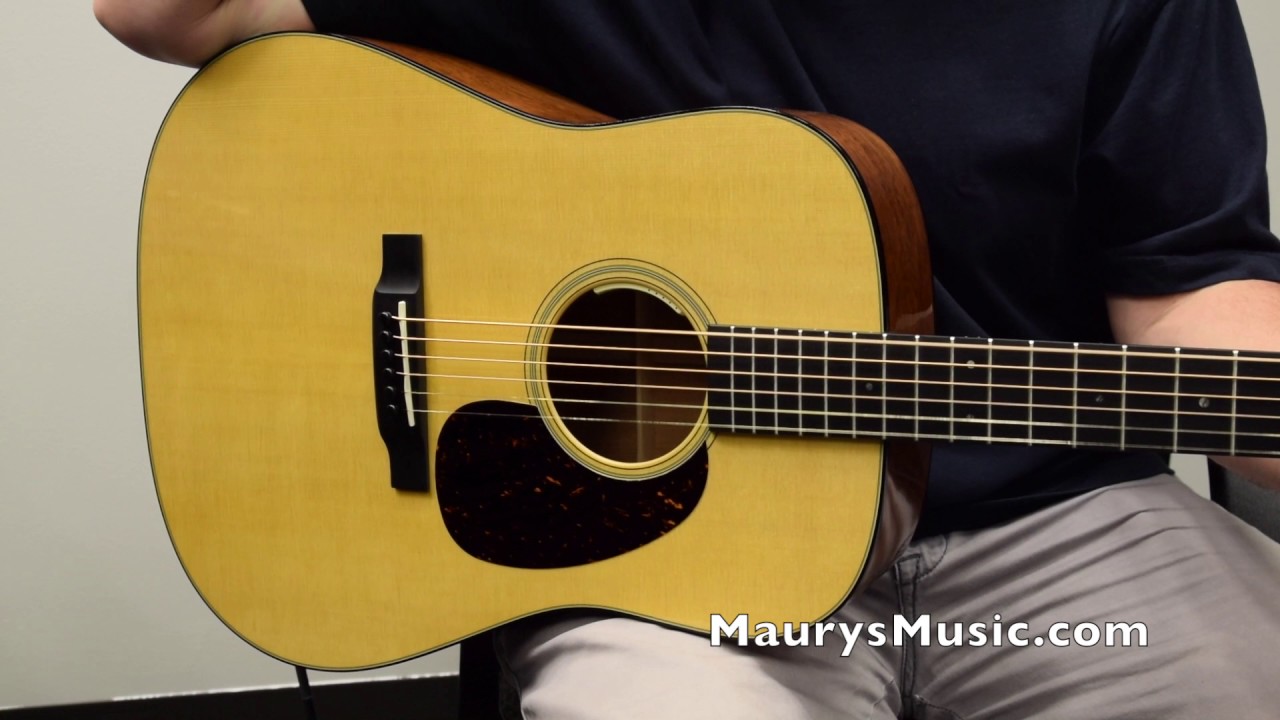 The Martin D-18E recorded direct - LR Baggs Anthem - YouTube