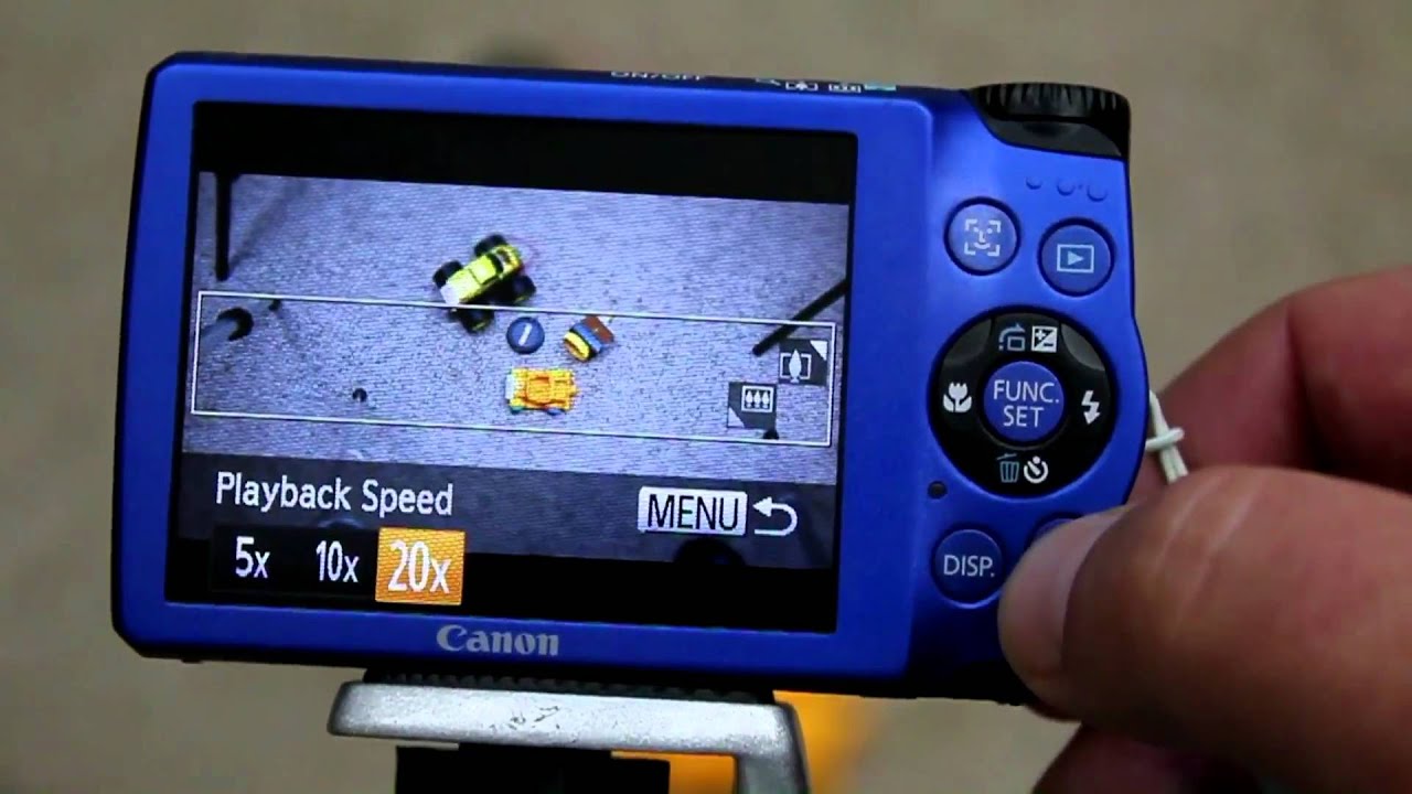 Canon A3300 IS miniature effect mode how to tutorial - YouTube