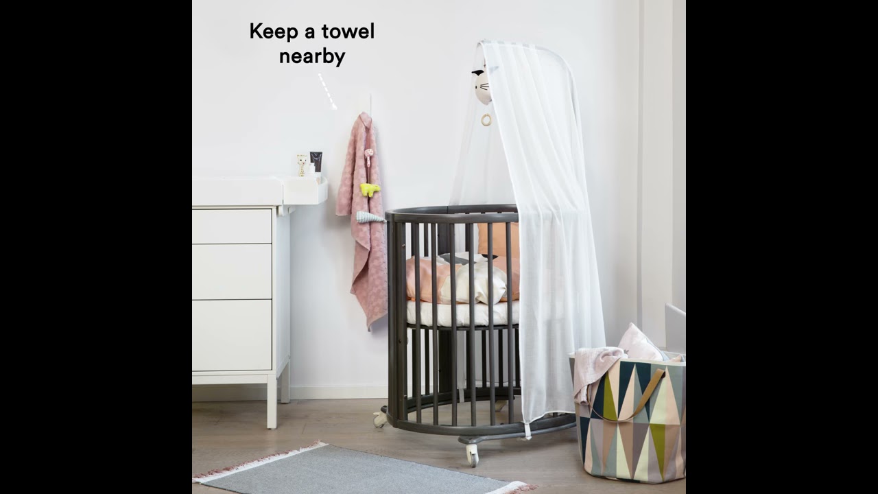 Get the look - Stokke® Sleepi™ Mini (Hazy Grey) - YouTube