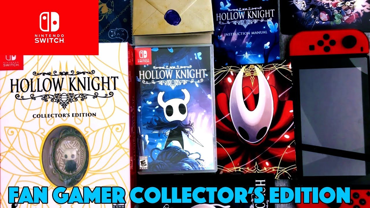UNBOXING! Hollow Knight Collector's Edition Nintendo Switch