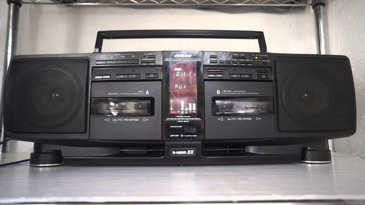 Victor RC-X90 G-HORN EX ビクター - YouTube