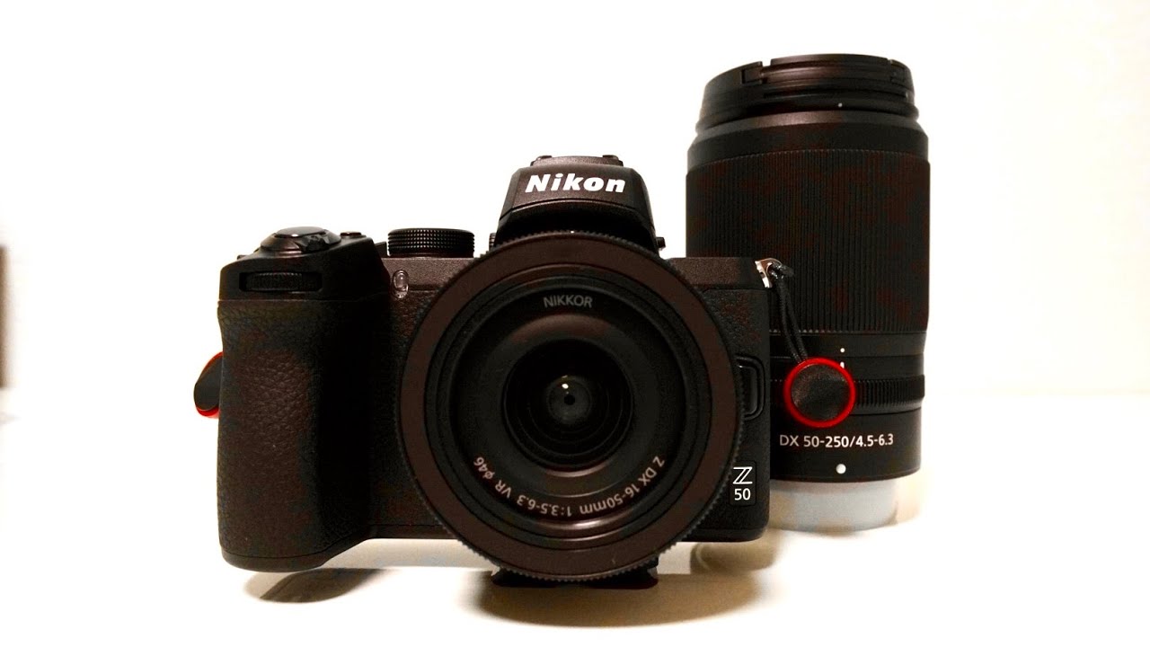 Nikon Z50 発売日に早速ダブルズームレンズキットを開封 - YouTube