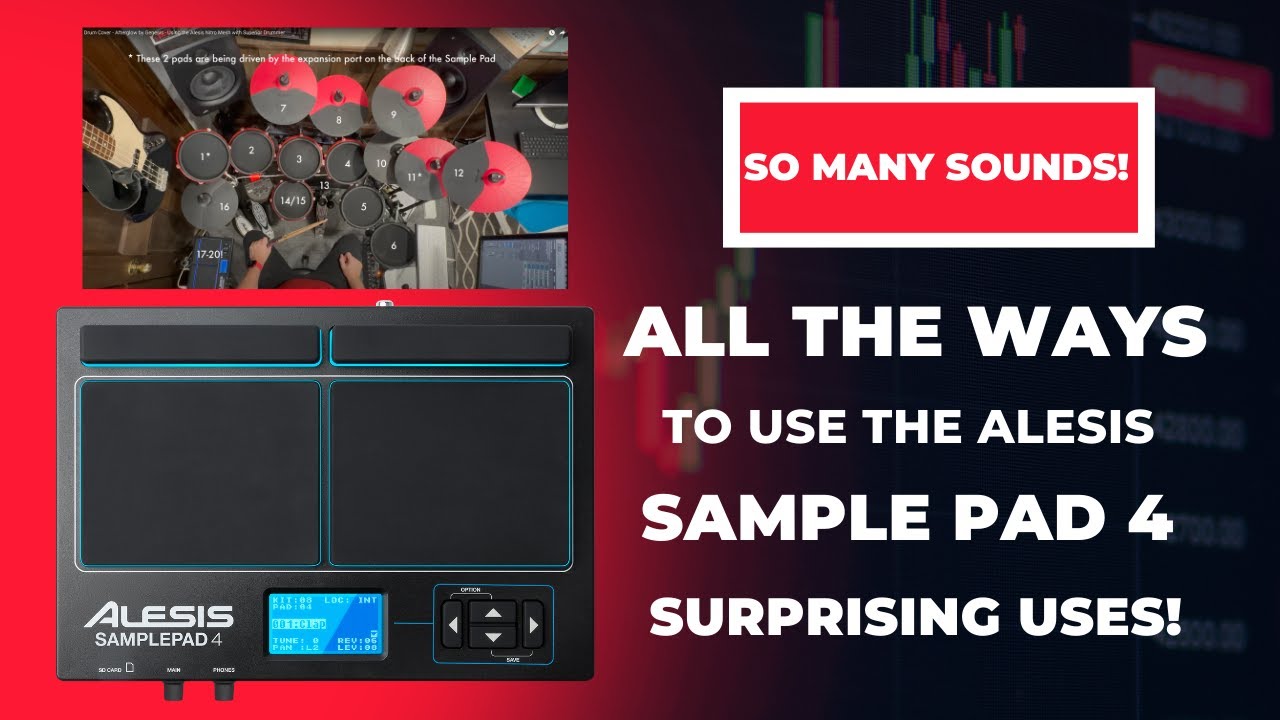 The Versatile, Surprisingly useful Alesis SamplePad 4 - YouTube