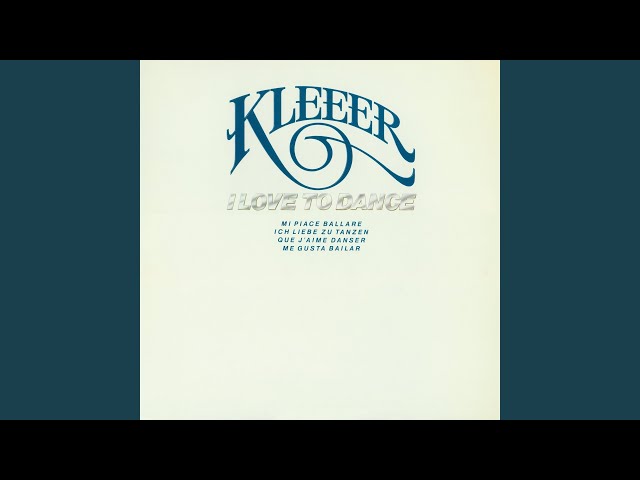 KLEEER / I LOVE TO DANCE Happy me レアグルーヴ Kleeer – I Love To