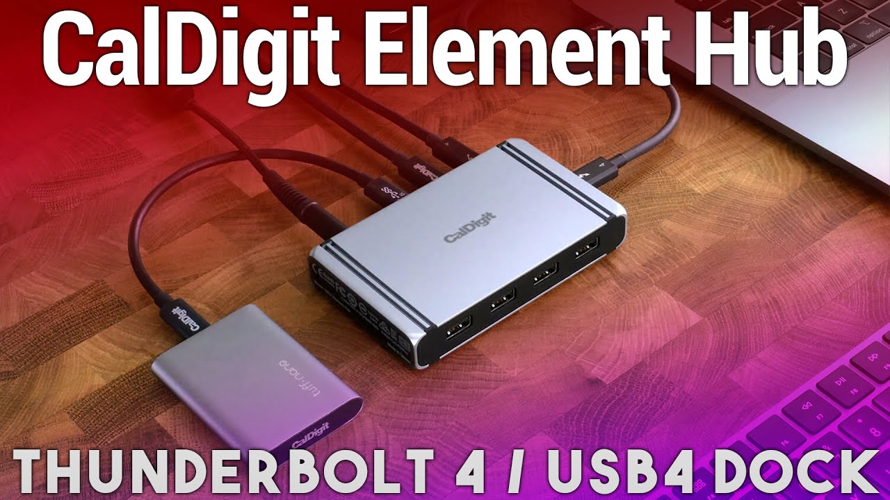 CalDigit Thunderbolt 4 / USB4 Element Hub Review - Add More 7