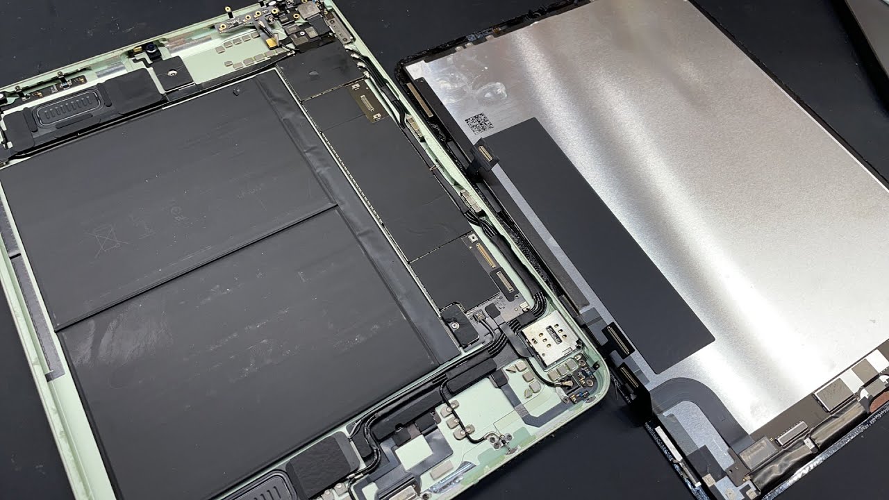 修理後の納品までの流れ】iPad Air 第4世代 水没復旧修理 - YouTube