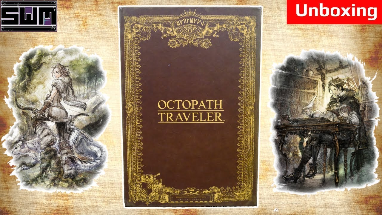 Octopath Traveler Wayfarer's Edition Unboxing - YouTube