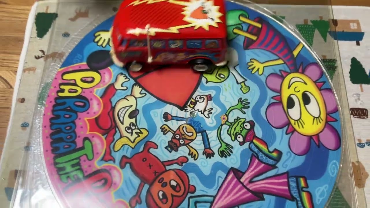 Parappa the Rapper Vacuum Records Limited Vinyl Killer Wagen