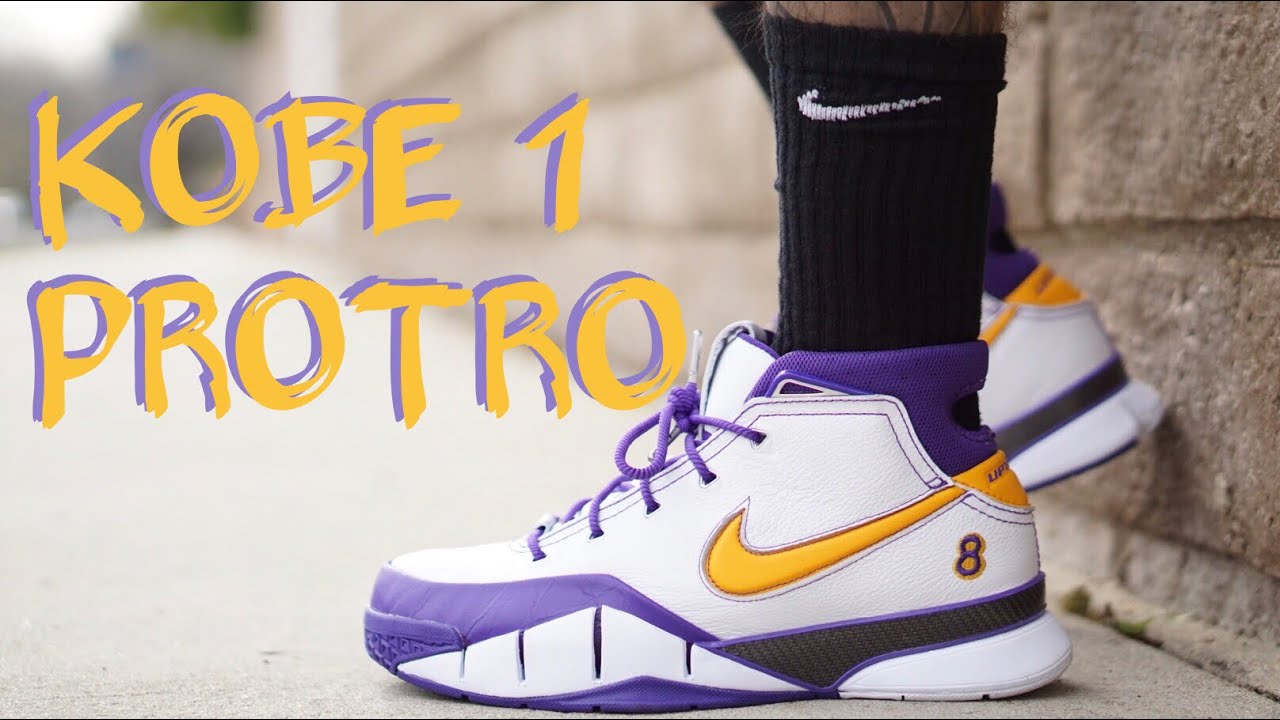 NIKE KOBE 1 PROTRO “FINAL SECONDS” ON FEET - YouTube